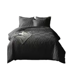 GENERICO - Quilt cubrecama VERANO DELGADO NO ACOLCHADO 2 PLAZAS V03