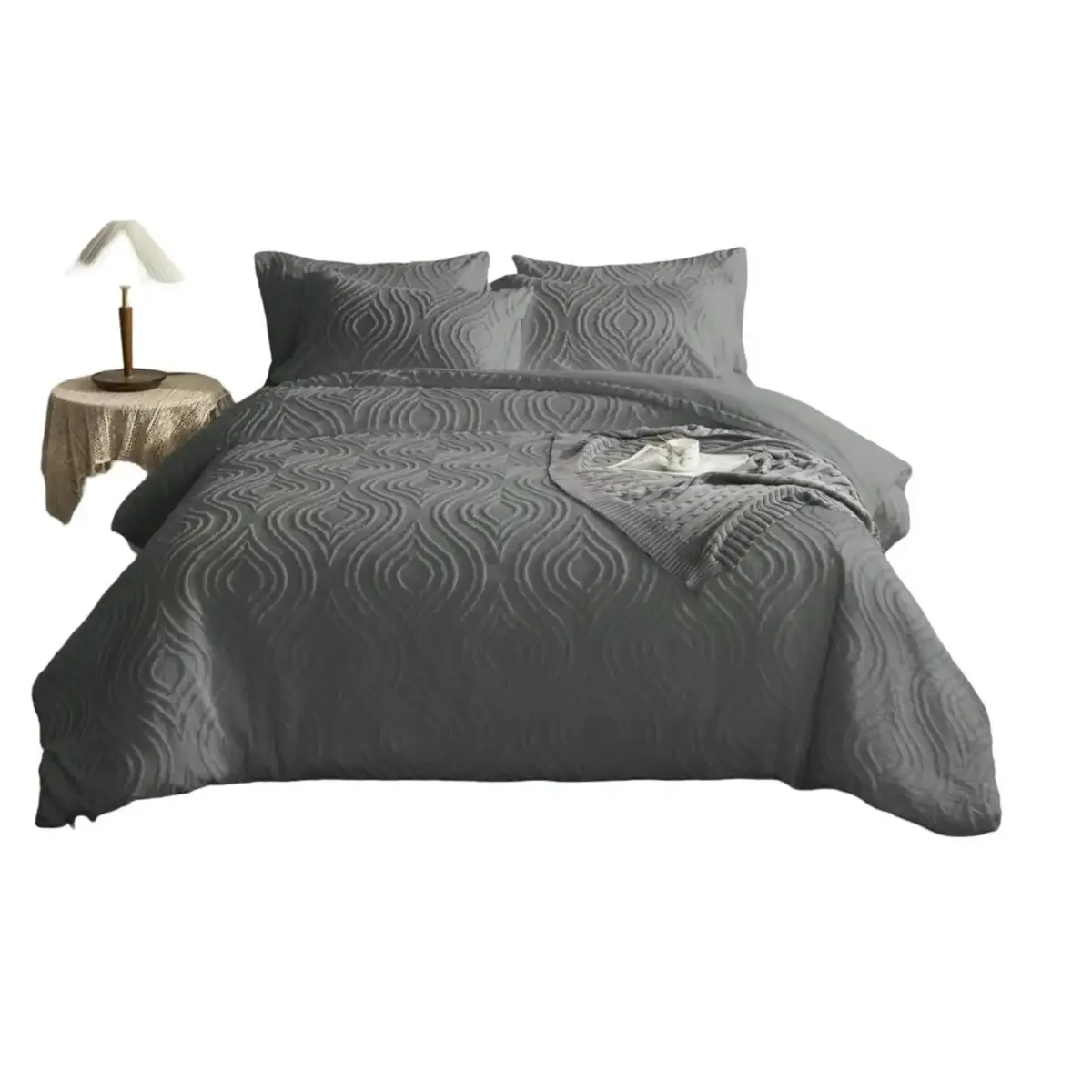 GENERICO - quilt cubrecama VERANO DELGADO NO ACOLCHADO KING V10