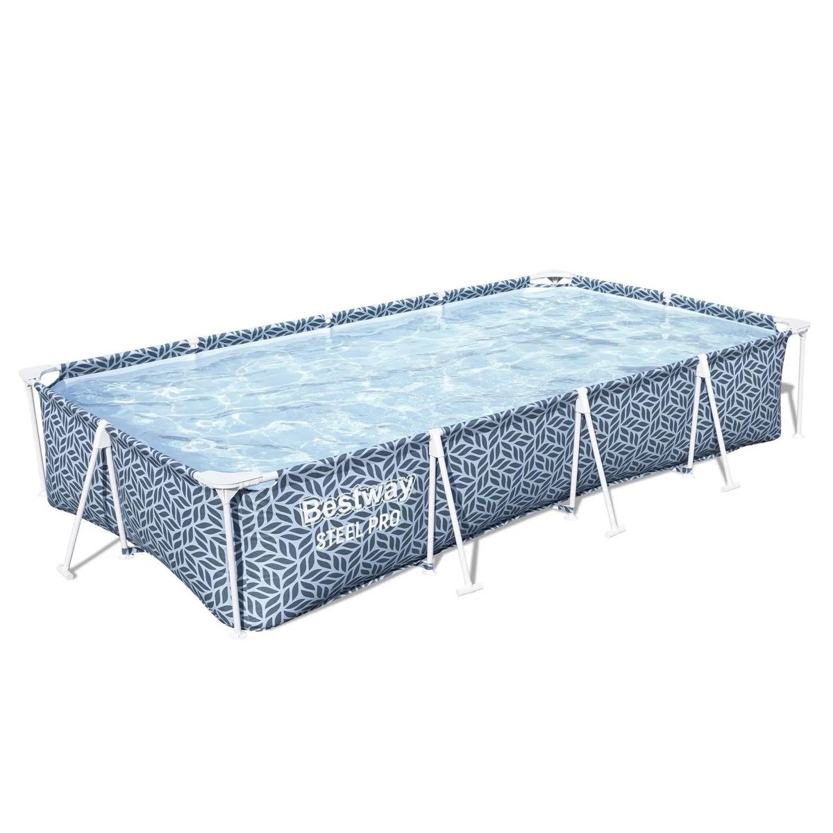 BESTWAY - Piscina 366x201x66 Rectangular con Bomba