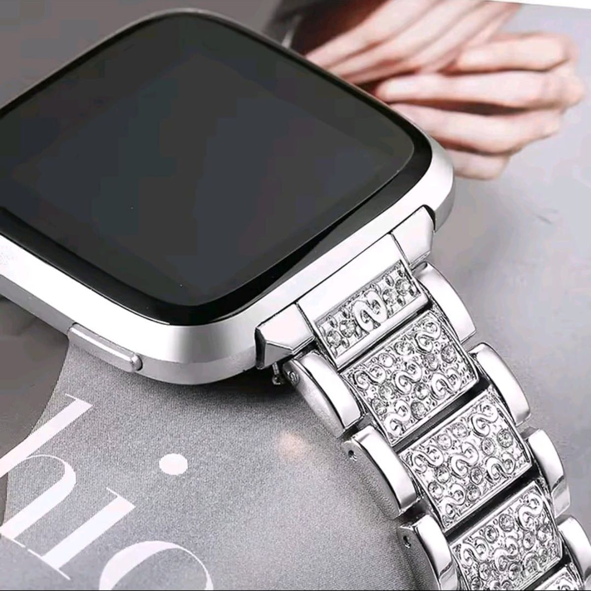 GENERICO - Correa Metal PLATEADA Compatible Apple Watch 42-49mm Se1 a se8 Y Se10