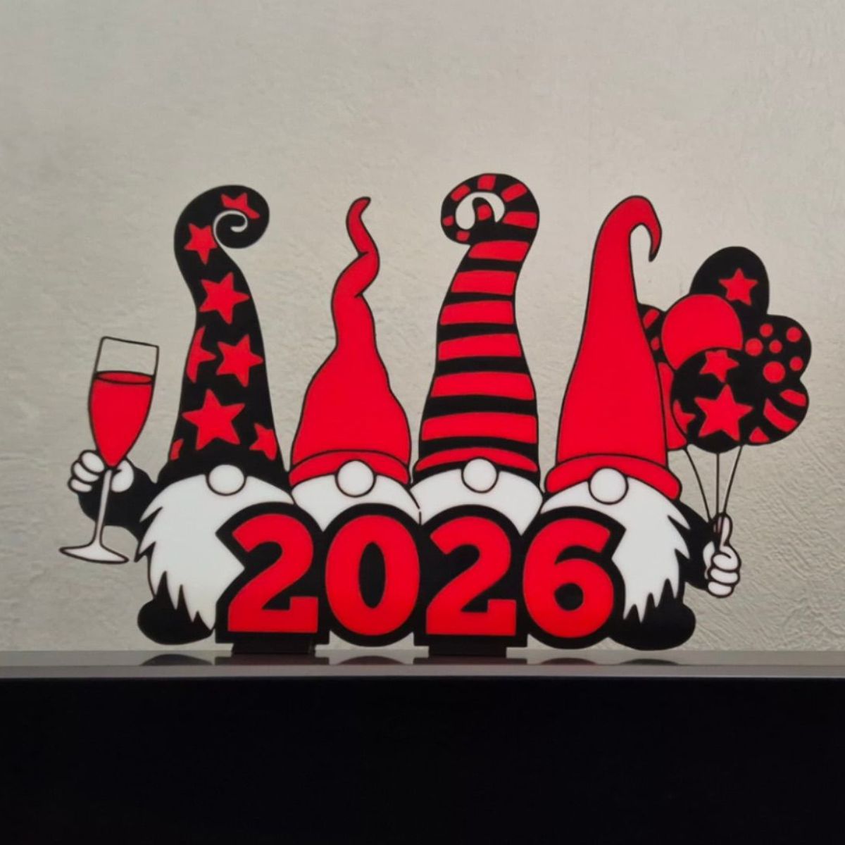 Decoracion Cartel - Año Nuevo 2026, marca GENERICO - Foto Principal