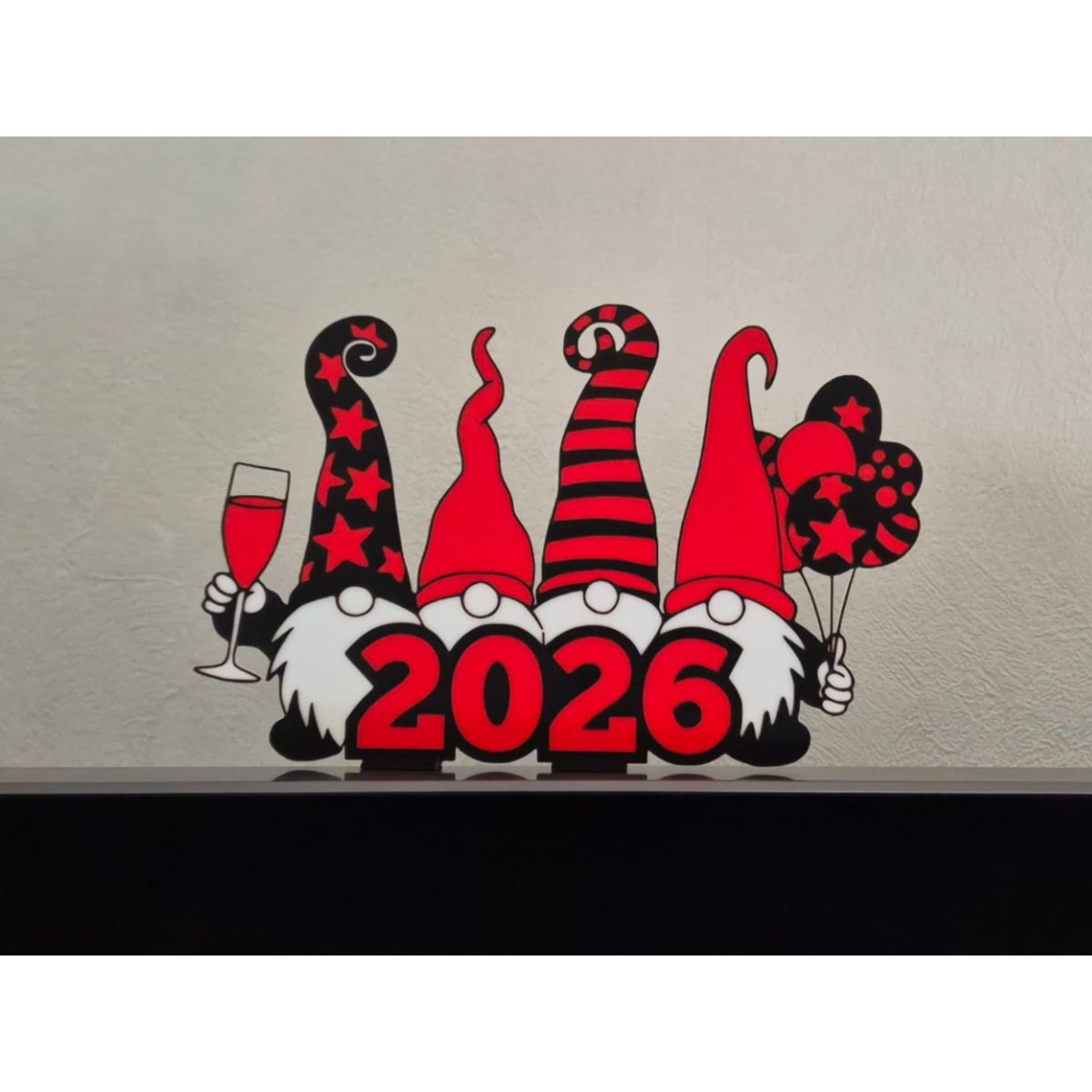 Decoracion Cartel - Año Nuevo 2026, marca GENERICO - Foto Principal