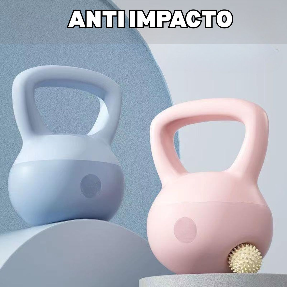 YEP S - Pesa Rusa Kettlebell 8kg Crossfit Blanda - Rosa
