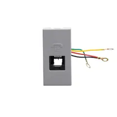BTICINO - Modulo Rj11 K10 Gris Matix Go