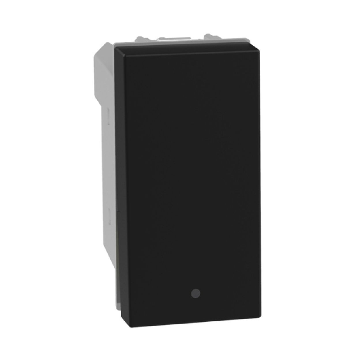 BTICINO - Módulo Interruptor 9-12 Bticino 1P 10Ax 1M Negro MatixGO