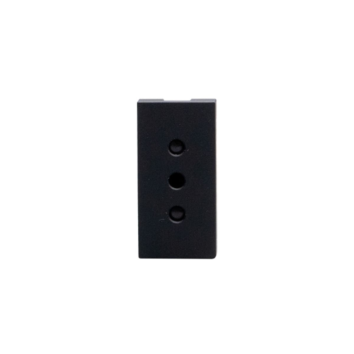 BTICINO - Módulo Toma Corriente Bticino 2P+T10A 250Vac Negro MatixGO