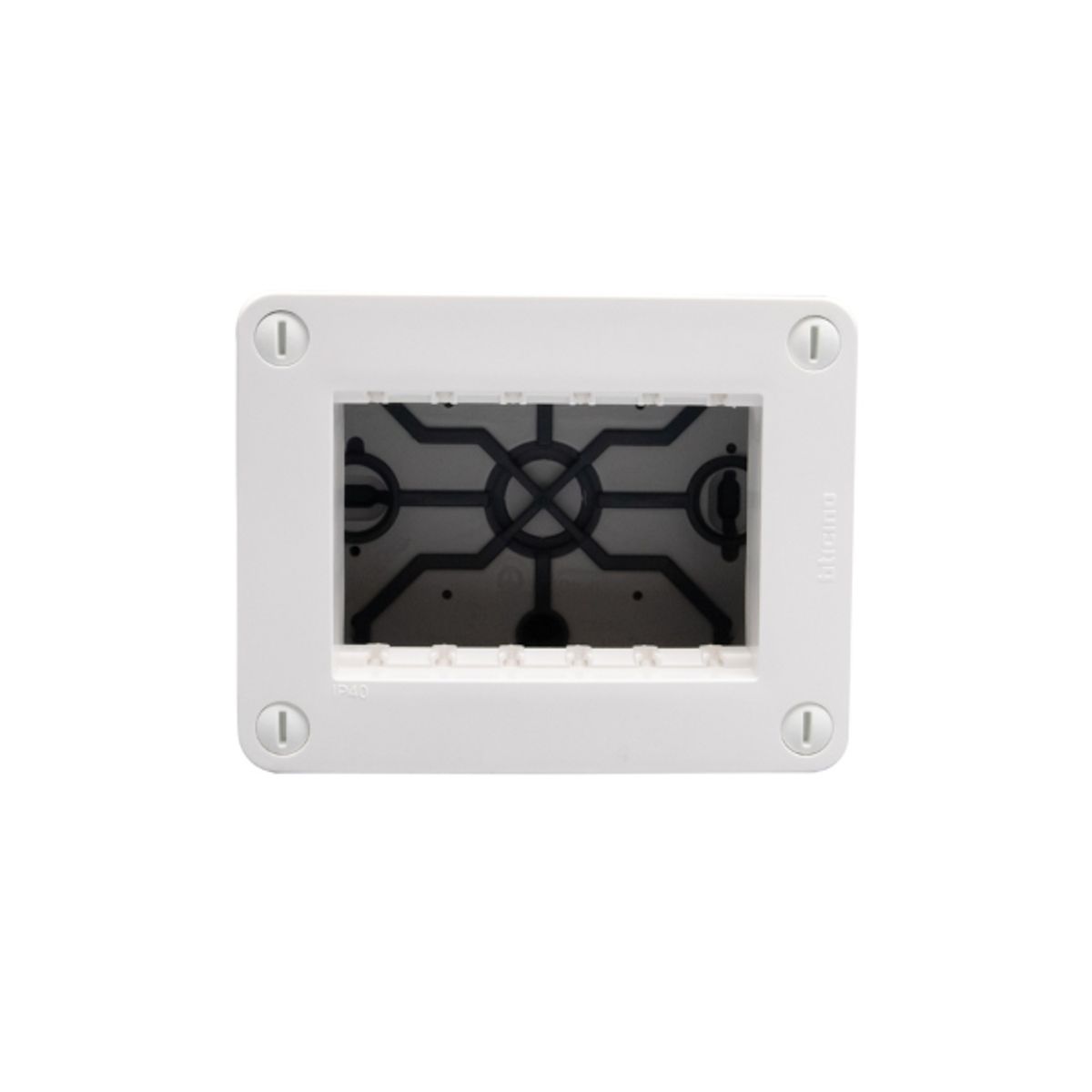 BTICINO - Caja 3 Módulos Bticino Ip40 Blanco MatixGO