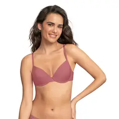 LEONISA - Sostén liso con arco interno 091158 Salmón