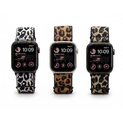 Imagen 2 del producto Correa Leopardo Animalprint Apple Watch 38-41mm Se1-se8 CAFE