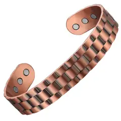GENERICO - Pulsera brazalete cobre imanes terapia magnetica