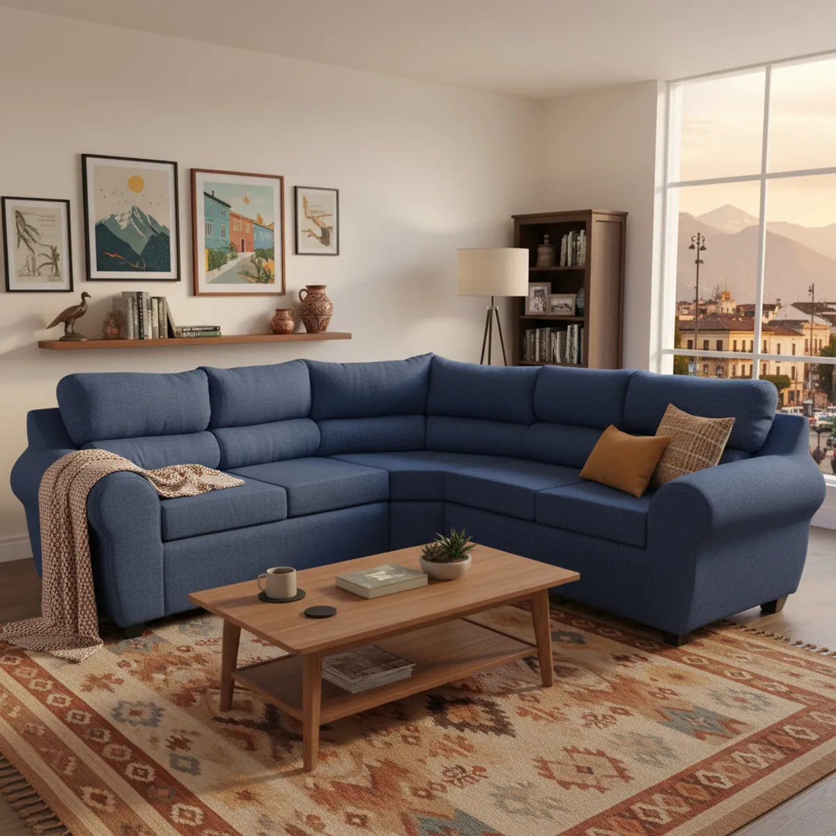 MEXX MUEBLES - Sofá Seccional Dubai 5 Cuerpos