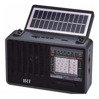 Radio Solar Recargable Con Lampara 8 Bandas