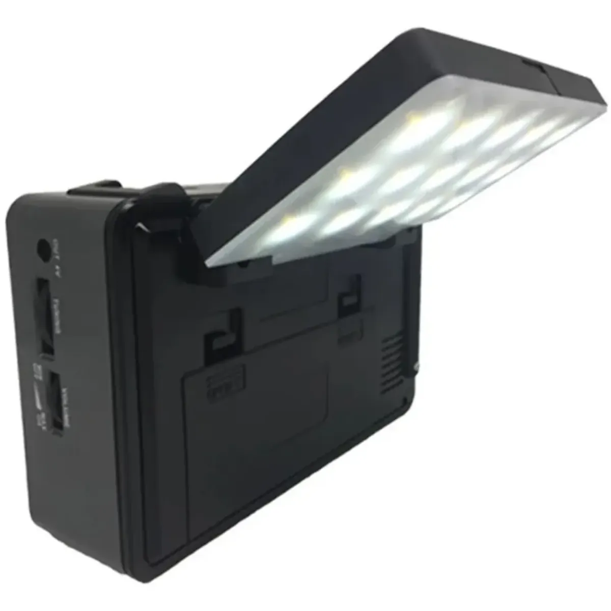 IRT - Radio Solar Recargable Irt Con Lampara 8 Bandas