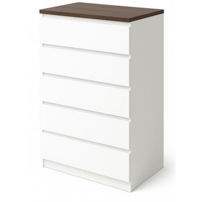 Imagen 2 del producto Cajonera 5 Cajones Blanca Albayalde premium