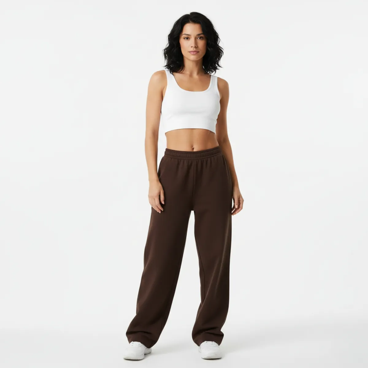 DESIGNERS - Buzo Baggy Mujer Algodón Premium Pantalón Oversize Ancho Wide Leg Estilo Urbano Holgado