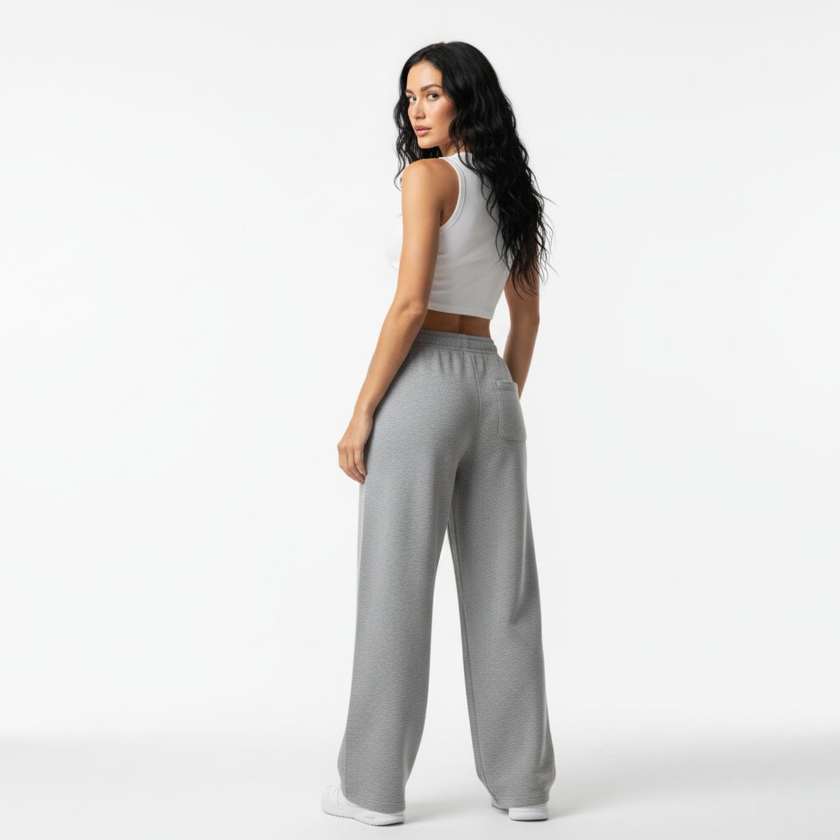 DESIGNERS - Buzo Baggy Mujer Algodón Premium Pantalón Oversize Ancho Wide Leg Estilo Urbano Holgado
