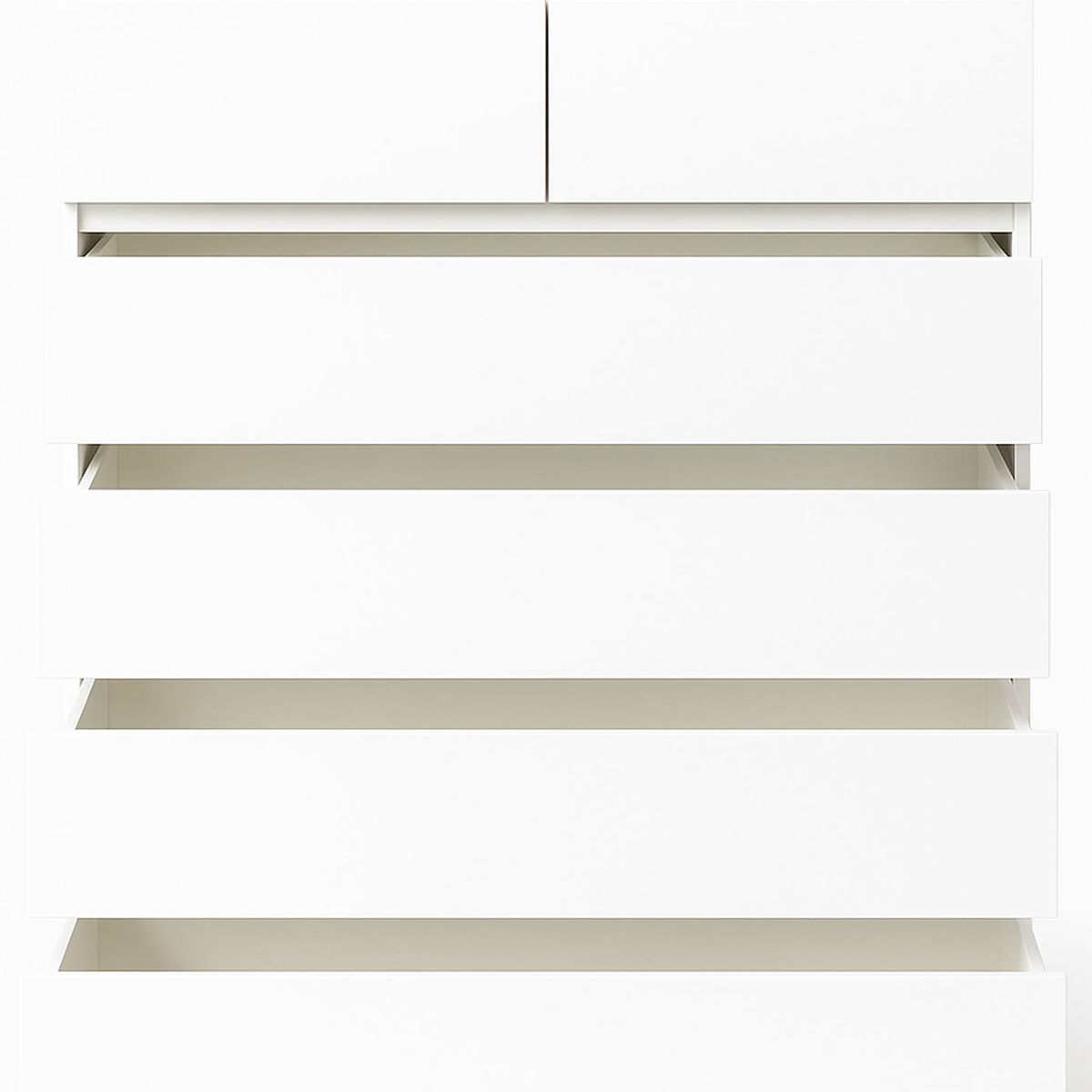 DECORACION CREATIVA - Cajonera 6 Cajones Blanca Albayalde  premium