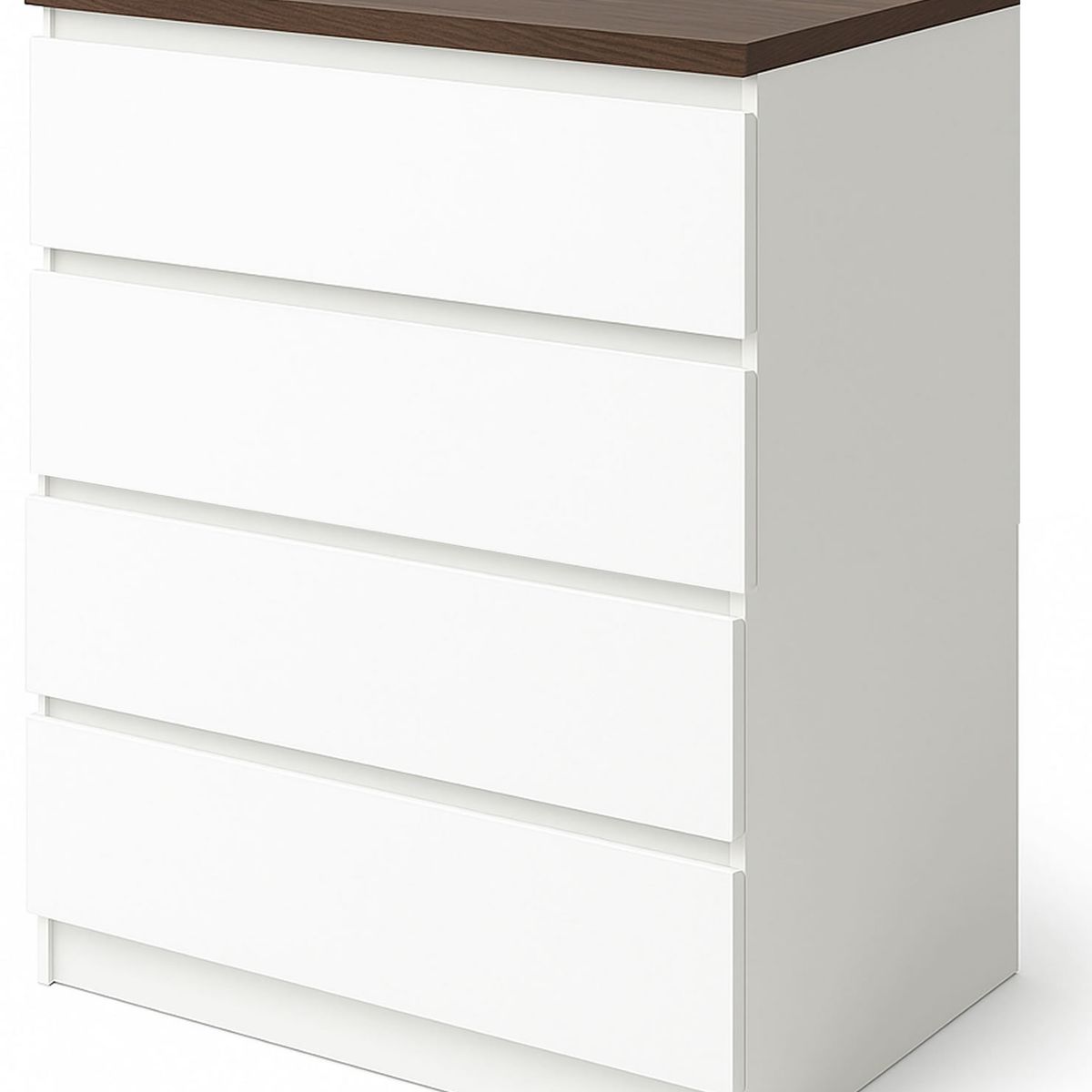 DECORACION CREATIVA - Cajonera 4 Cajones Blanca Albayalde premium