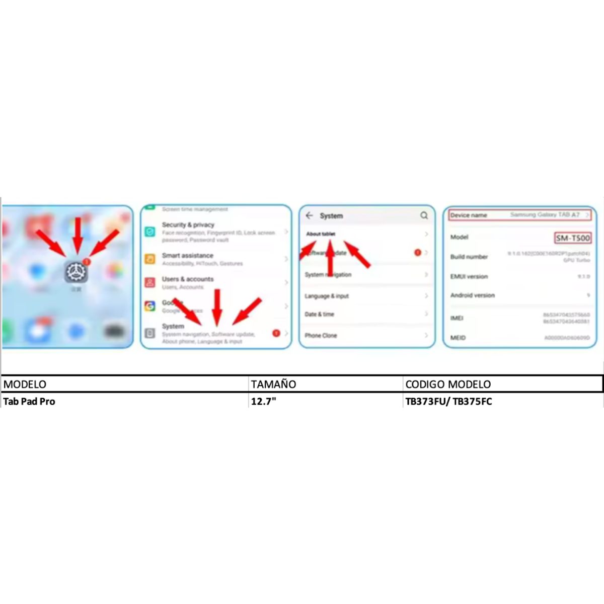 GENERICO - Fundas Con Teclado B Premium Para Lenovo Tab Pro 12.7 - letra Ñ
