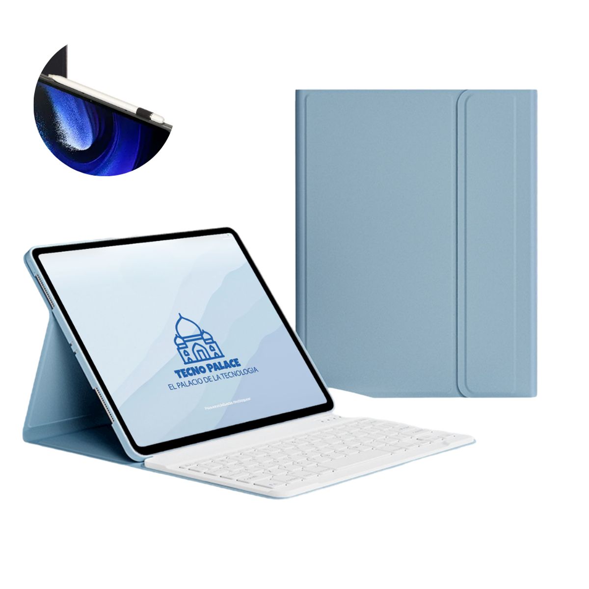 TECNOPALACE - Fundas Con Teclado B Premium Para Lenovo Tab Pro 11 2da Gen - letra Ñ