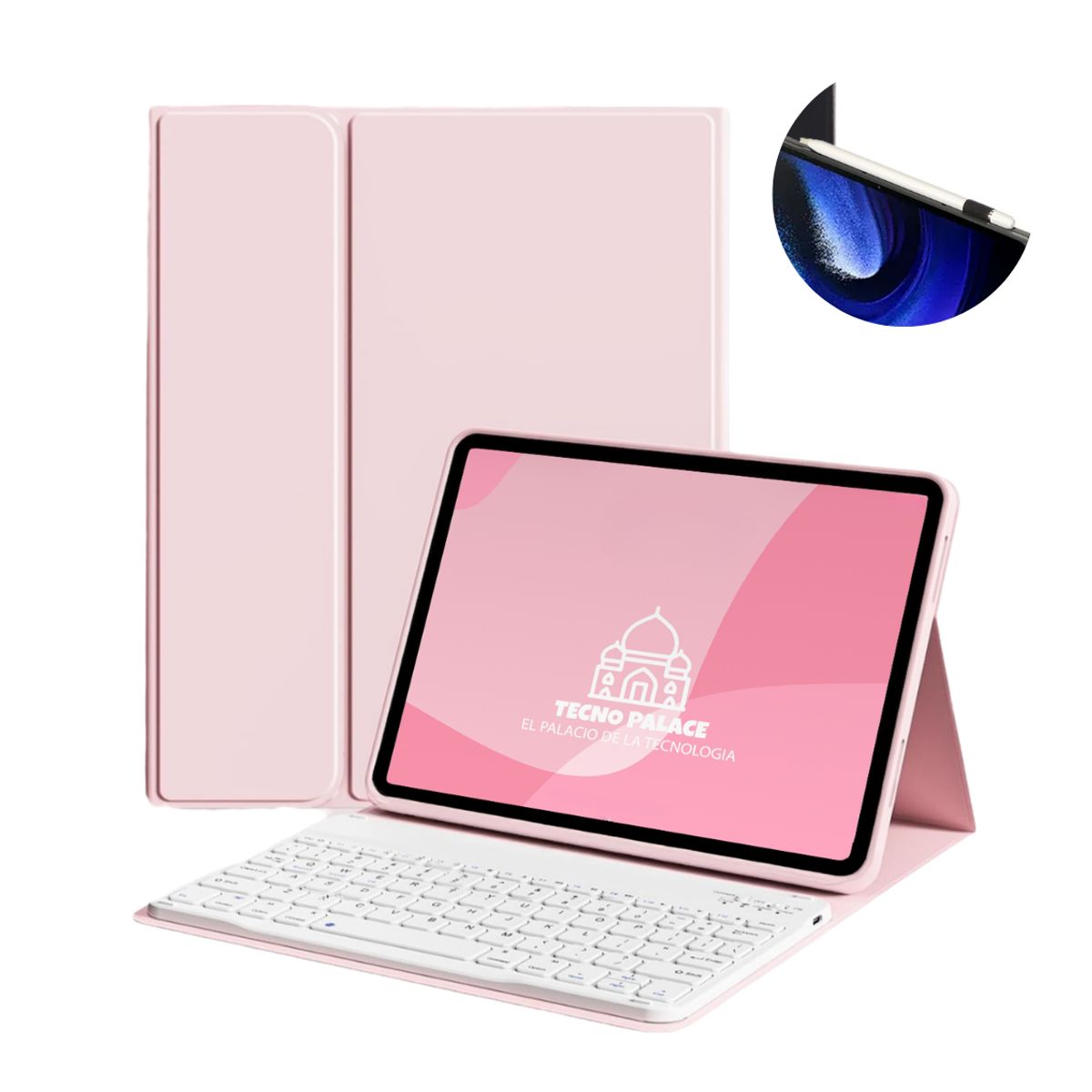 TECNOPALACE - Fundas Con Teclado B Premium Para Lenovo Tab M10 3 Gen - letra Ñ