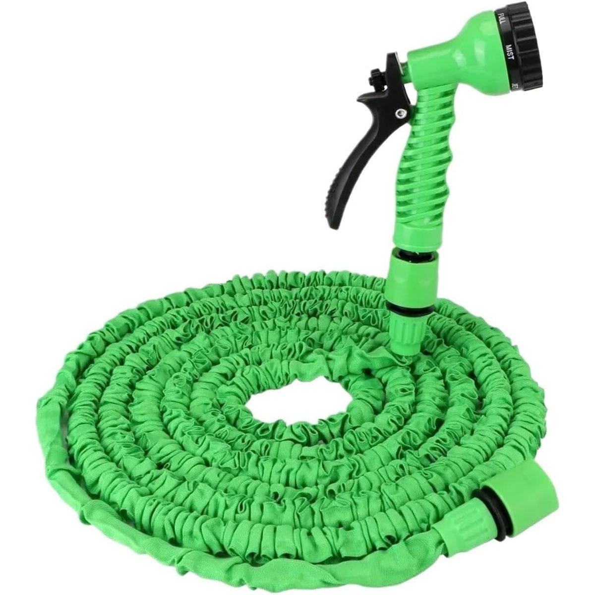 MOVI - MANGUERA EXTENSIBLE CON BOQUILLA MULTIFUNCIÓN PARA JARDÍN