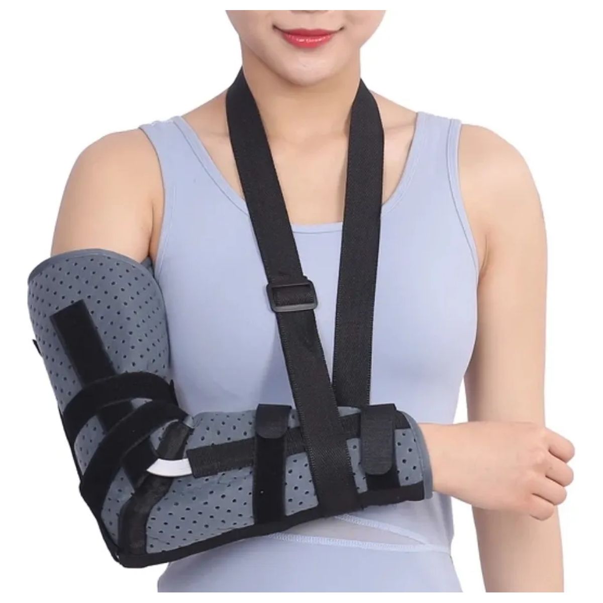 MOVI - SOPORTE ORTOPÉDICO PARA BRAZO CON FÉRULA Y CABESTRILLO AJUSTABLE