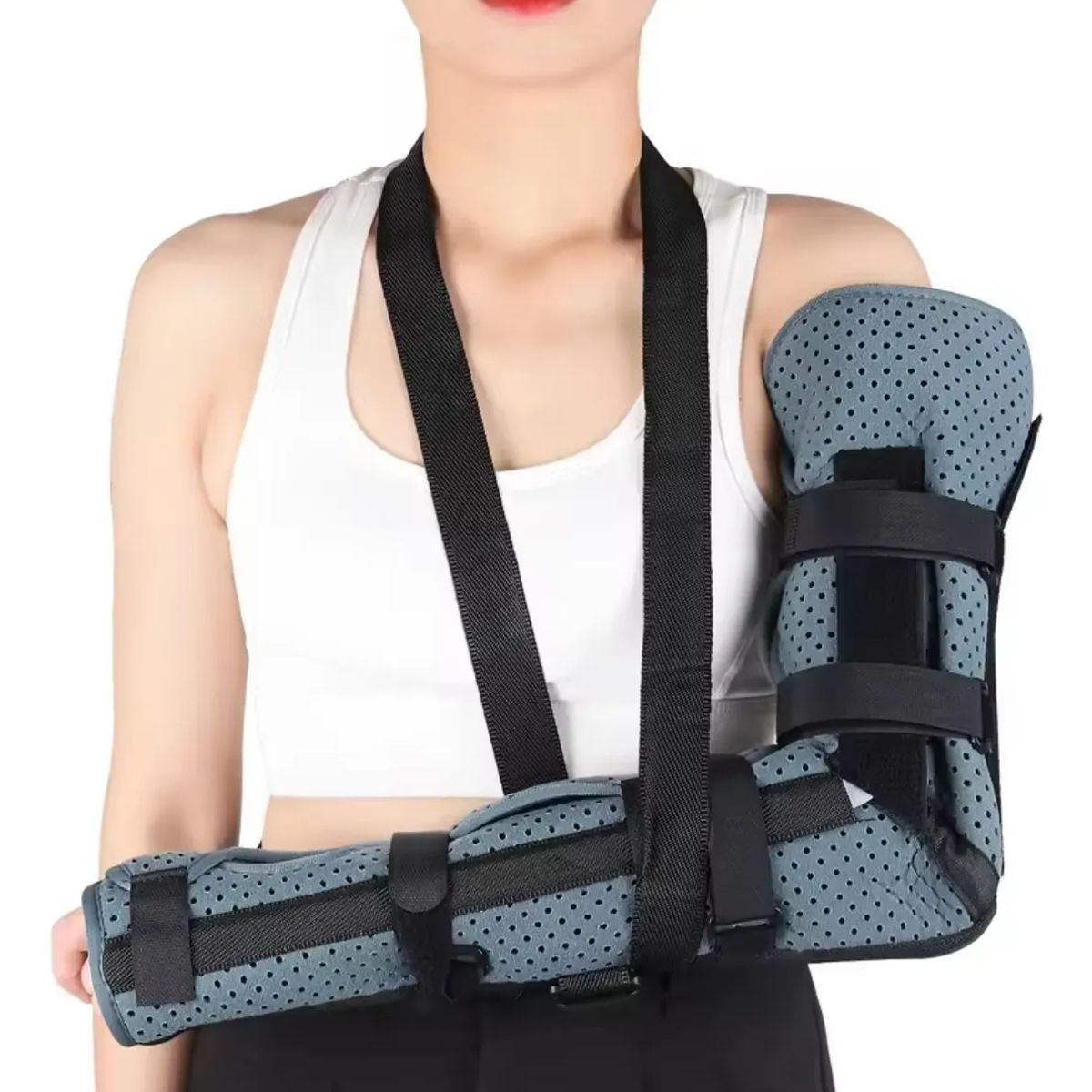 MOVI - SOPORTE ORTOPÉDICO PARA BRAZO CON FÉRULA Y CABESTRILLO AJUSTABLE