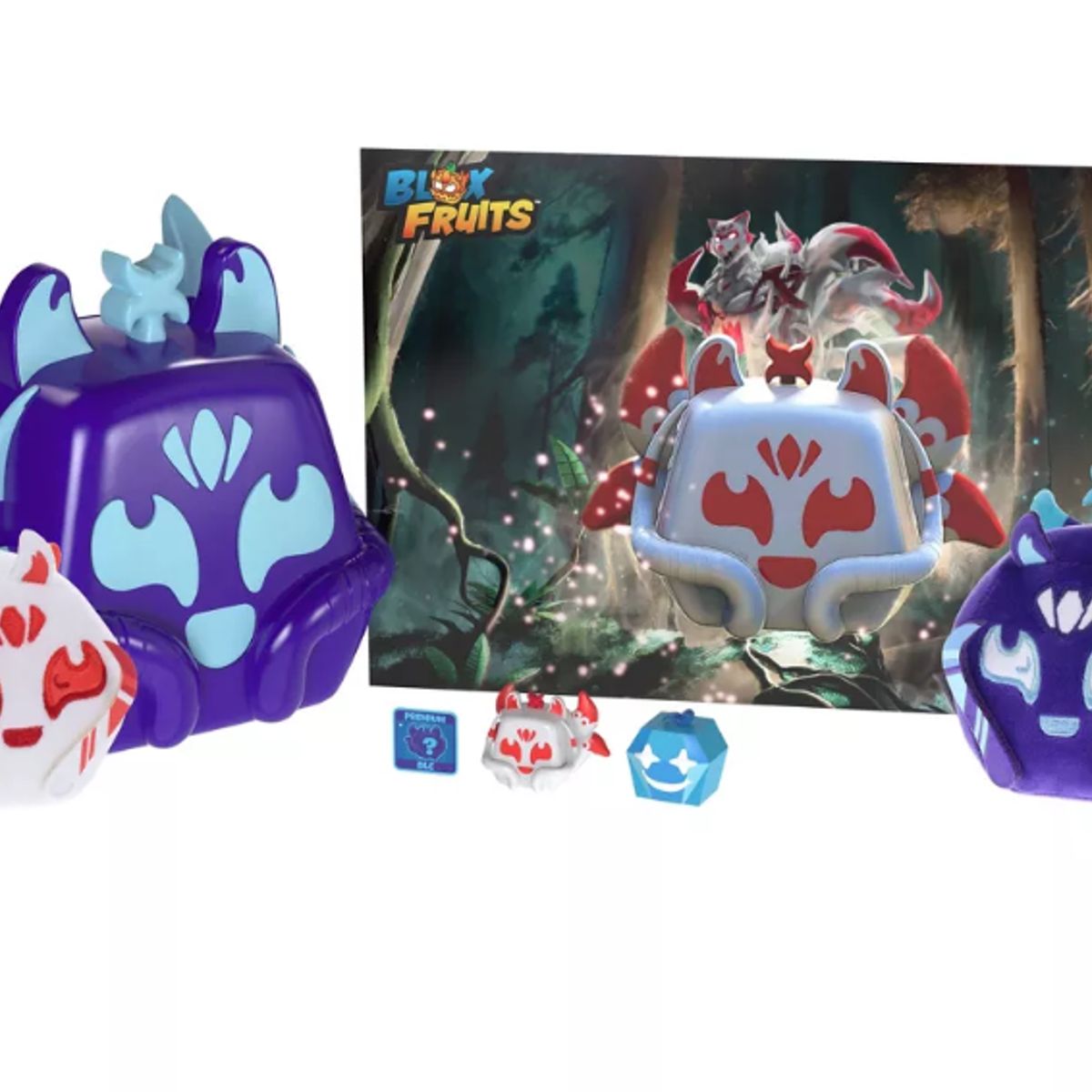 ROBLOX - Playset Blox Fruits Kitsune Serie 3 Codigo Premiun Original
