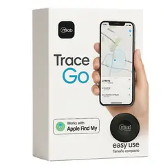MICROLAB - GPS MFI Rastreador Multiuso Compatible para Apple Find My