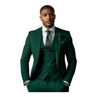 Traje Verde Esmeralda 3 Piezas Slim Fit para Hombre – Boda, Gala o Evento Formal
