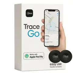 MICROLAB - Kit GPS MFI Rastreador Multiuso Compatible con Apple Find My