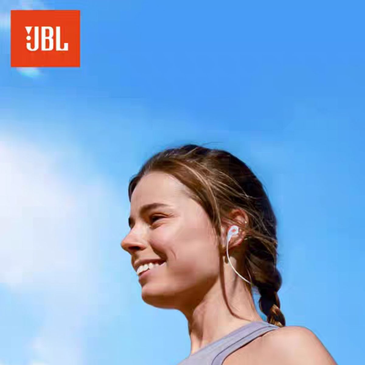 JBL - Audífonos Bluetooth JBL ENDURANCE RUN 3 WIRELESS Negro
