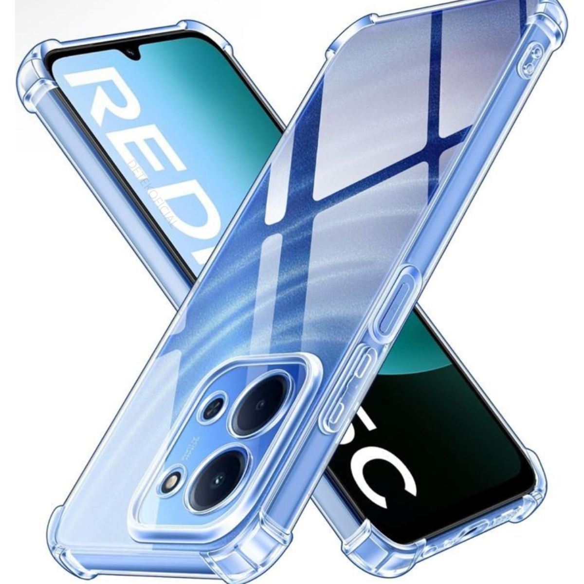 GENERICO - Carcasas Transparente Reforzado Para Redmi 15C 4G