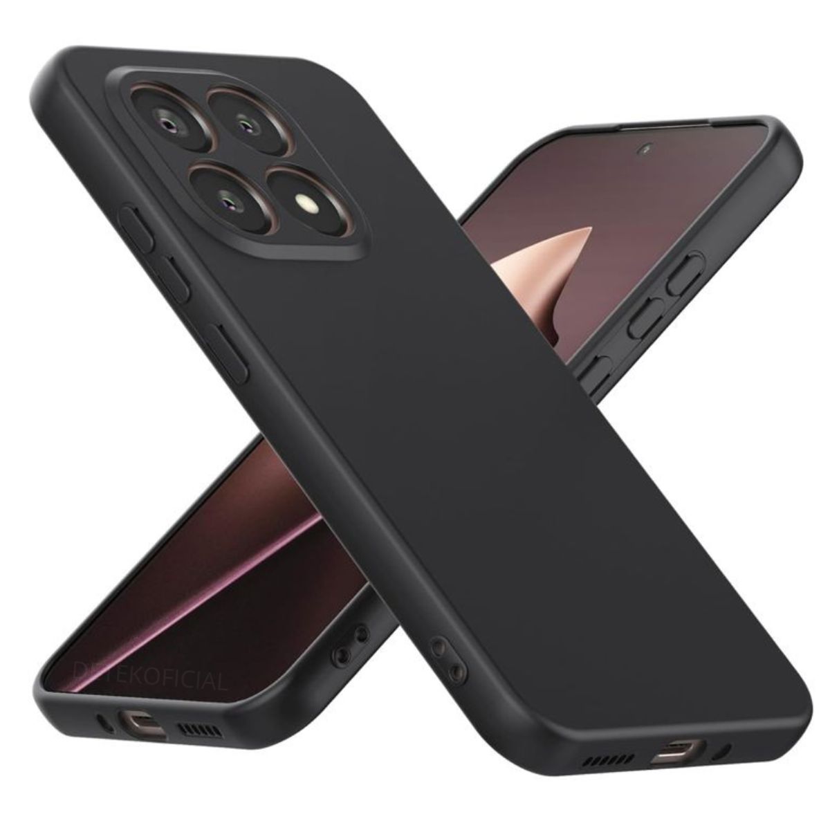 GENERICO - Carcasas Silicona Color Para Xiaomi 15T 5g Negro