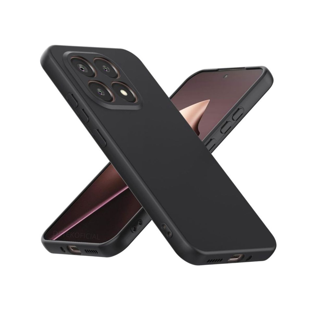 GENERICO - Carcasas Silicona Color Para Xiaomi 15T 5g Negro