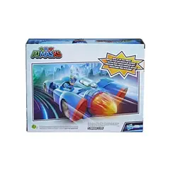 HASBRO - Figura De Catboy Pjmasks Power Heroes Súper Gato Móvil