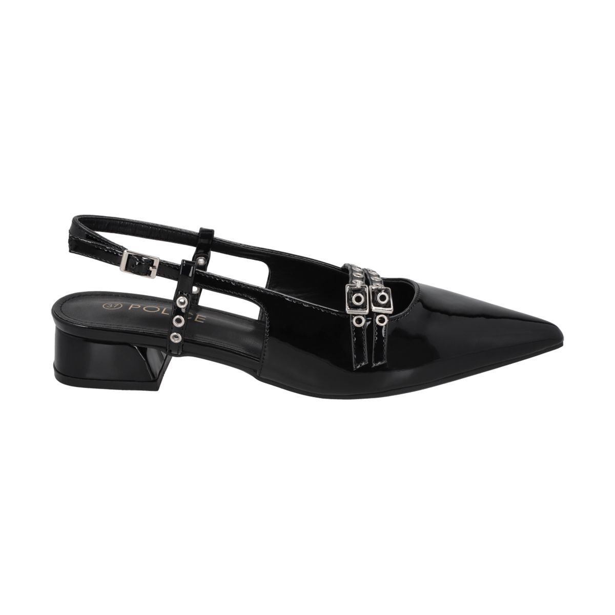 POLICE - Zapato Mujer Negro Helana Police
