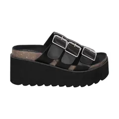 POLICE - Sandalia Mujer Negro Novat