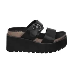 POLICE - Sandalia Mujer Negro Nora