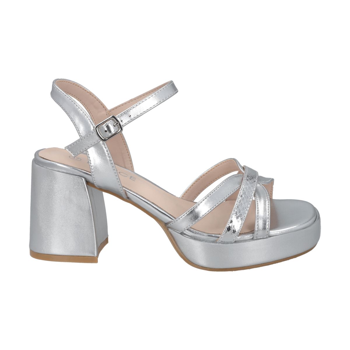 POLICE - Sandalia Mujer Plateado Lissa Police