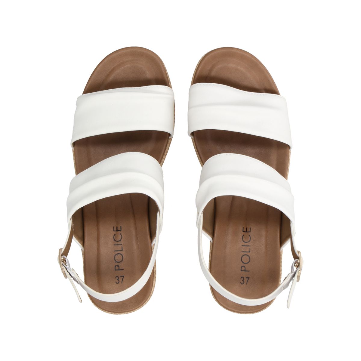 POLICE - Sandalia Mujer Blanco Amber Police