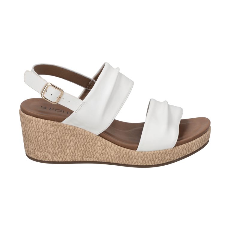 Sandalia Mujer Blanco Amber