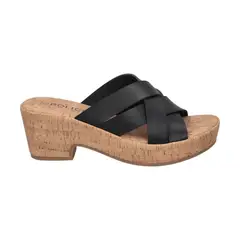 POLICE - Sandalia Mujer Negro Alma