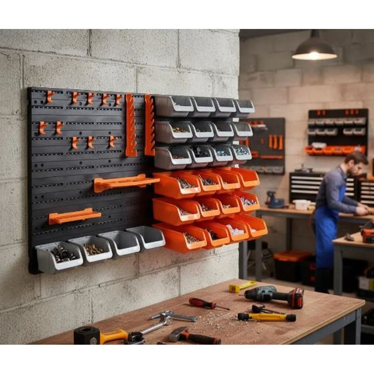 GENERICO - Organizador de herramientas 43 piezas