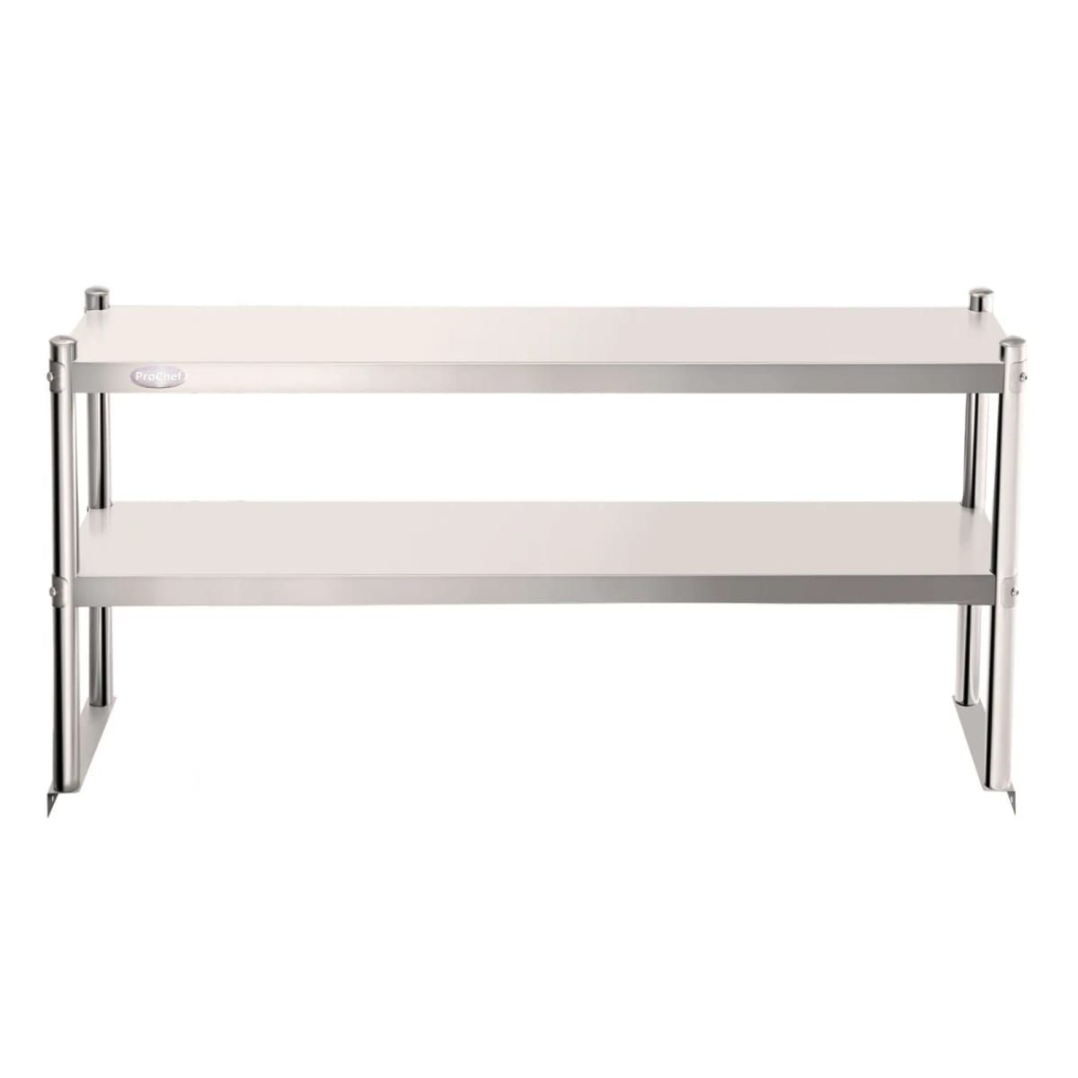 PROCHEF - Plateo o Pasa Platos Doble 150x30x60 Cm Acero Inoxidable