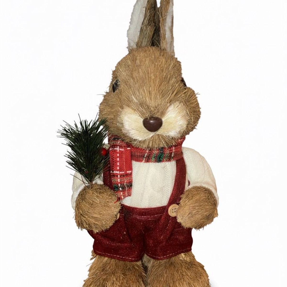 WAKESHOME - Ardillas Muñeco De Navidad Decoración Navideña Árbol Macho