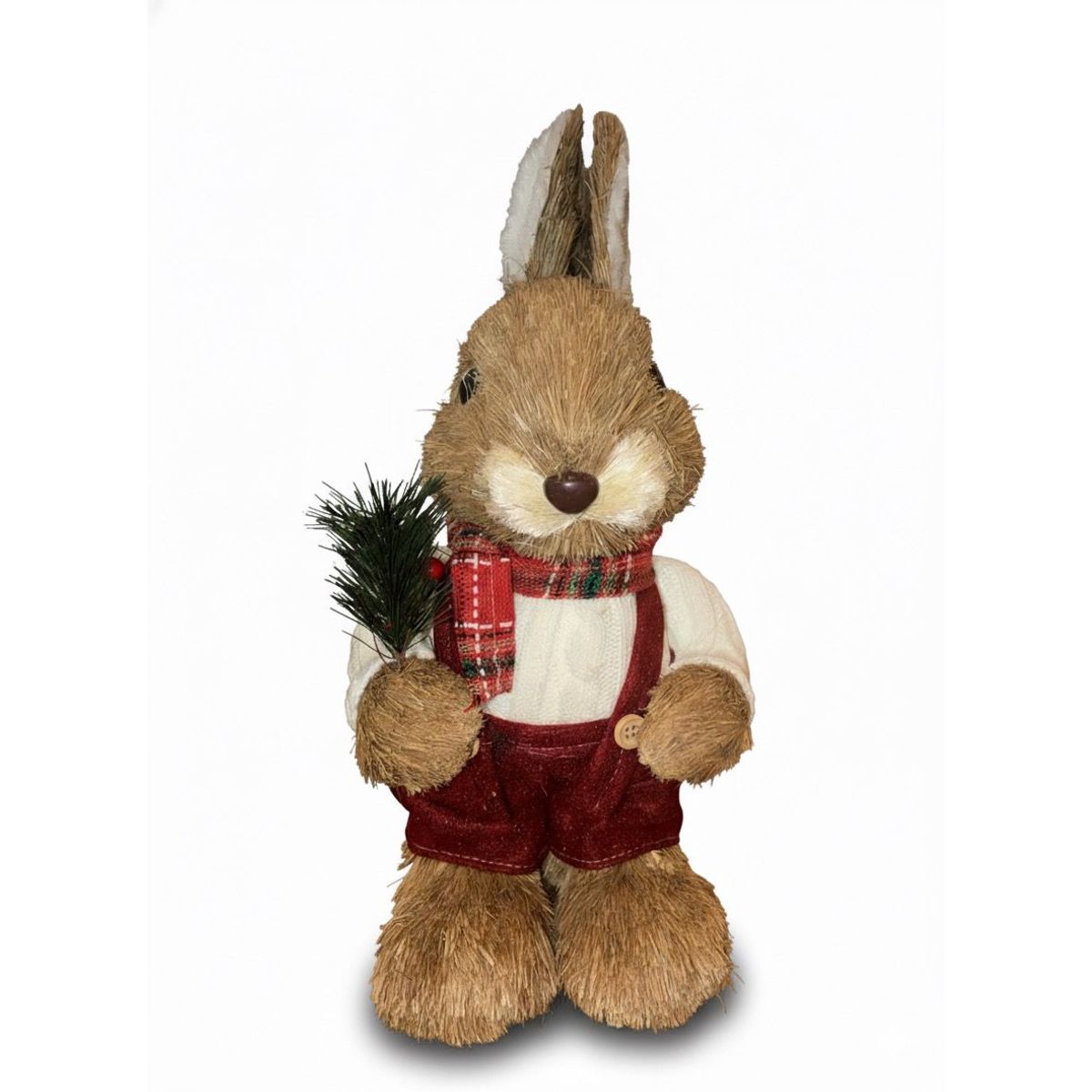 WAKESHOME - Ardillas Muñeco De Navidad Decoración Navideña Árbol Macho