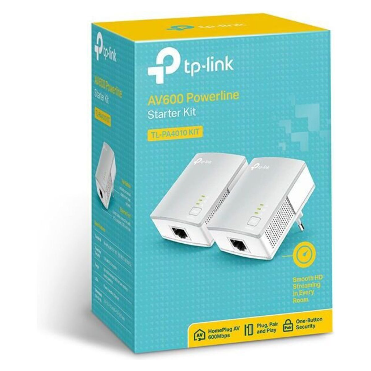 TP LINK - Kit De Inicio Del Adaptador Nano Powerline Av600