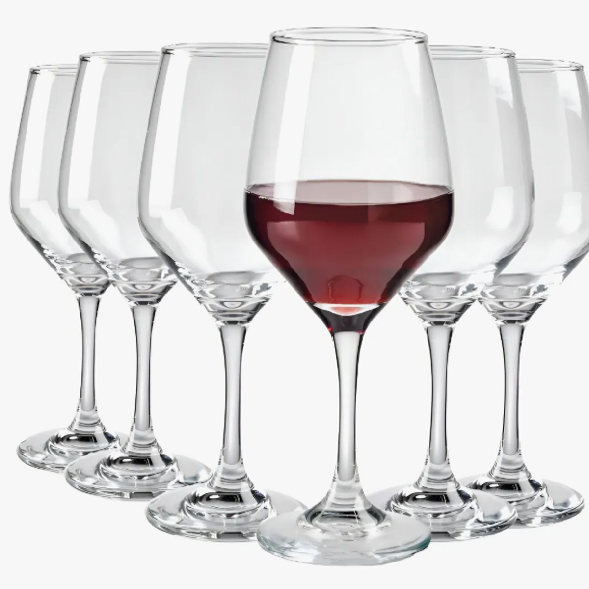 CRISTAR - Set 6 Copas Vino Brunello 408 Cc Cristar Color Crystal